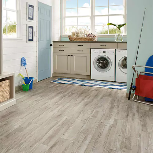 Laundry Room Luxury Vinyl Flooring | Floor Max